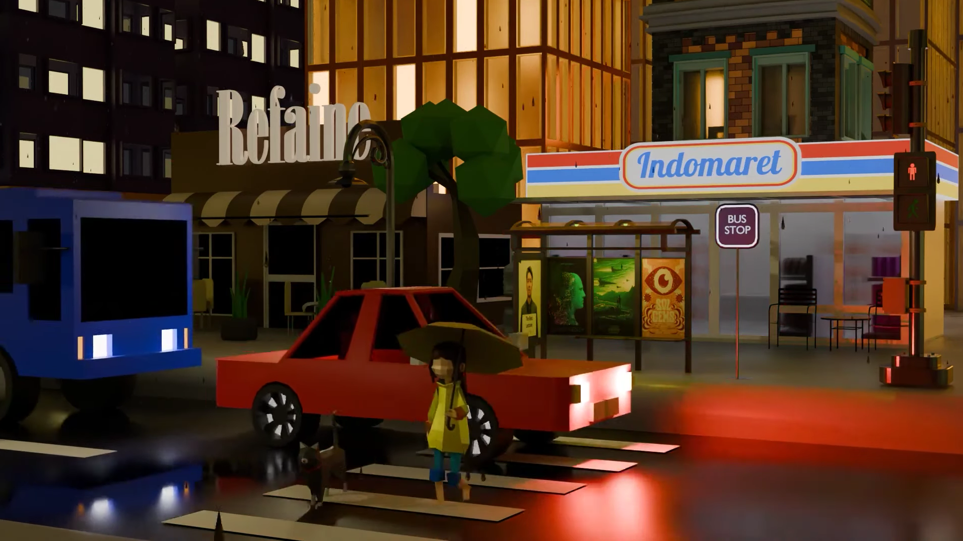 Urban Night City